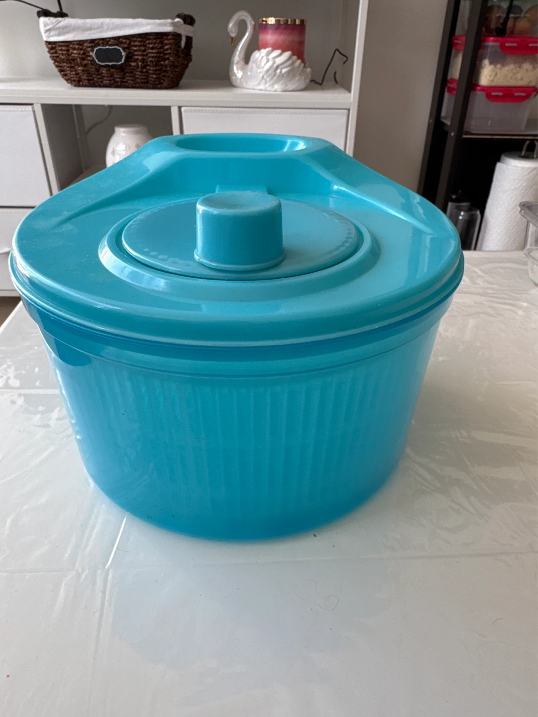 Blue Salad Spinner
