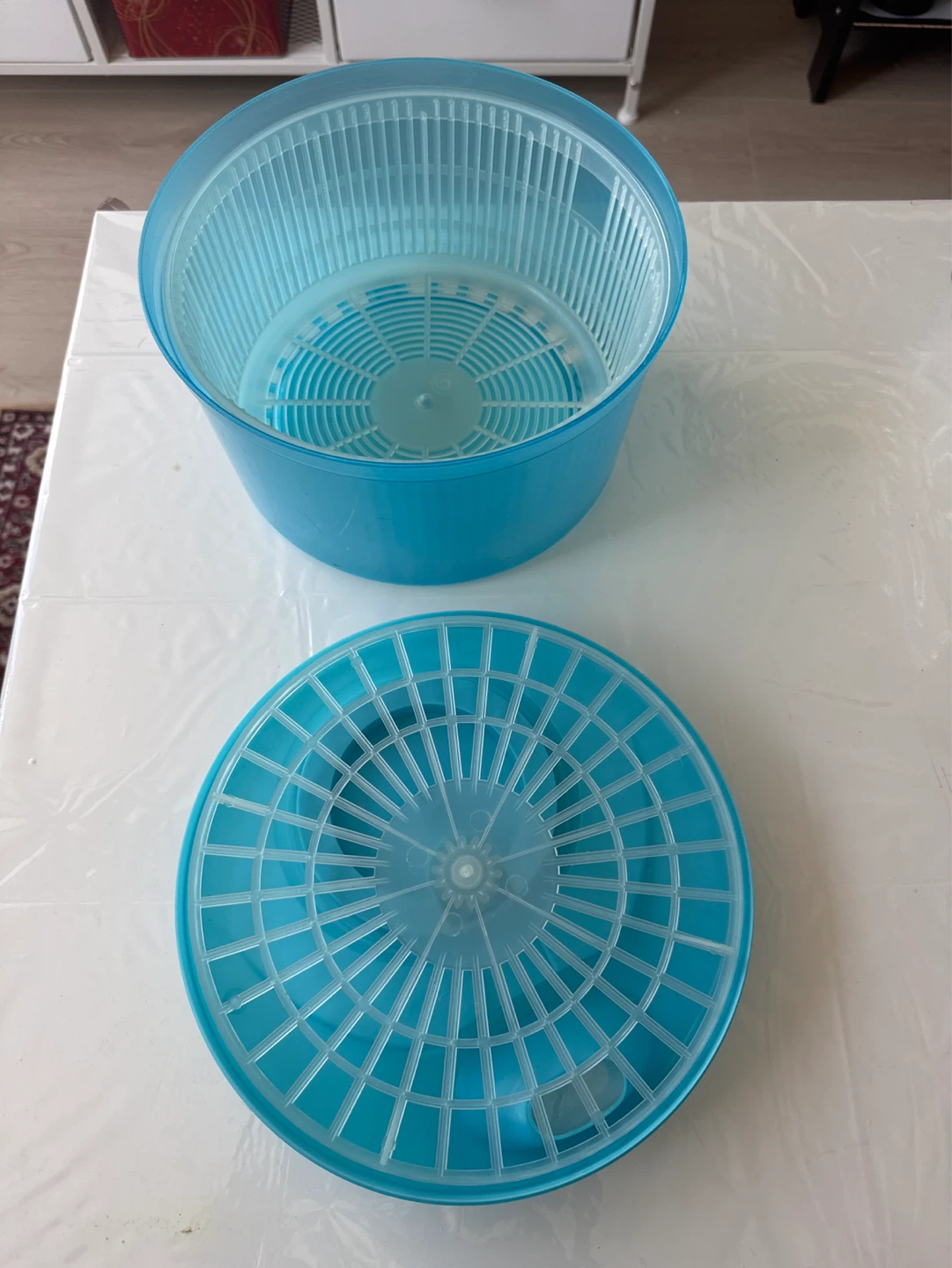 Blue Salad Spinner - photo 2