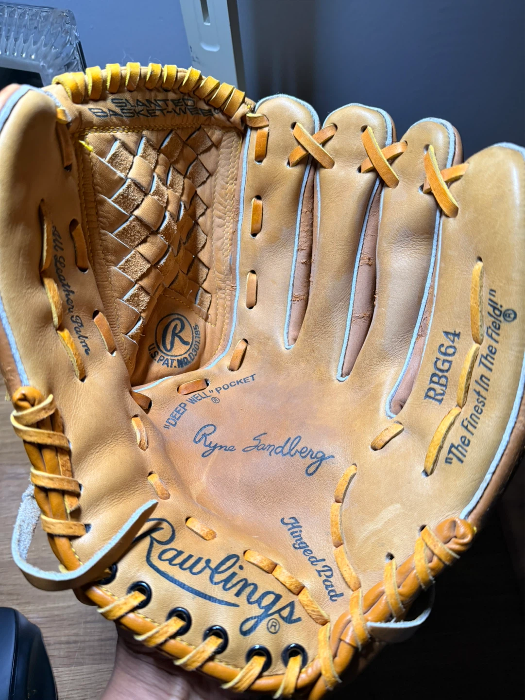 Rawlings RBG64 Baseball Glove Ryne Sandberg Model - photo 4