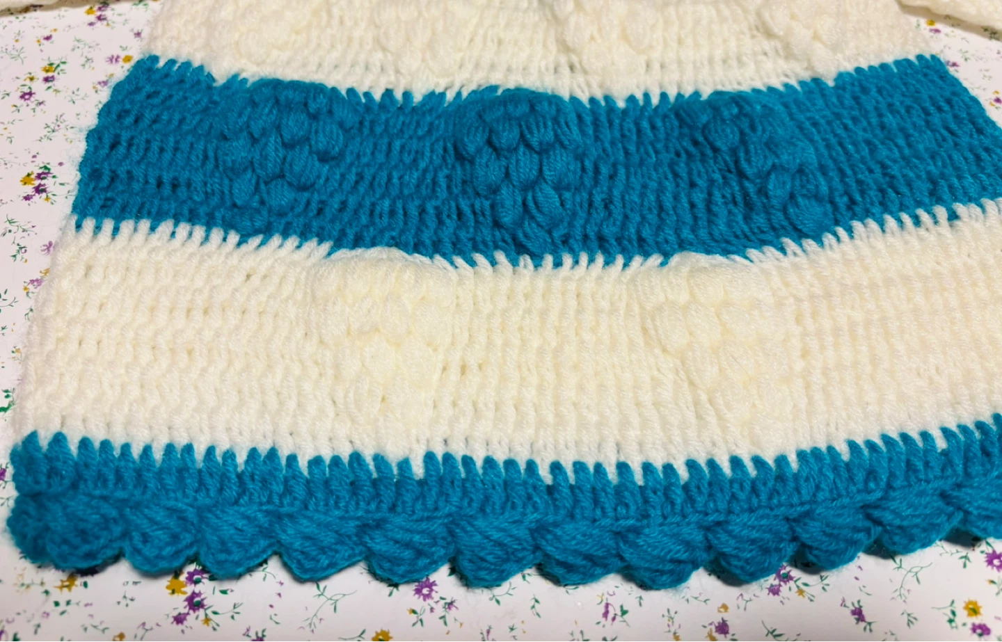 Handmade toddler girl Sweater dress - photo 3