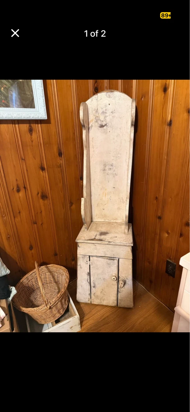 Shabby chic vintage cabinet