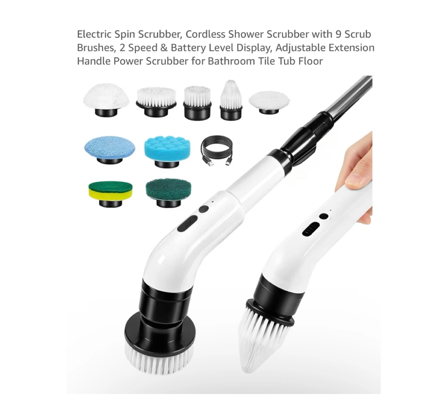 Brand new Electric Spin Scrubber