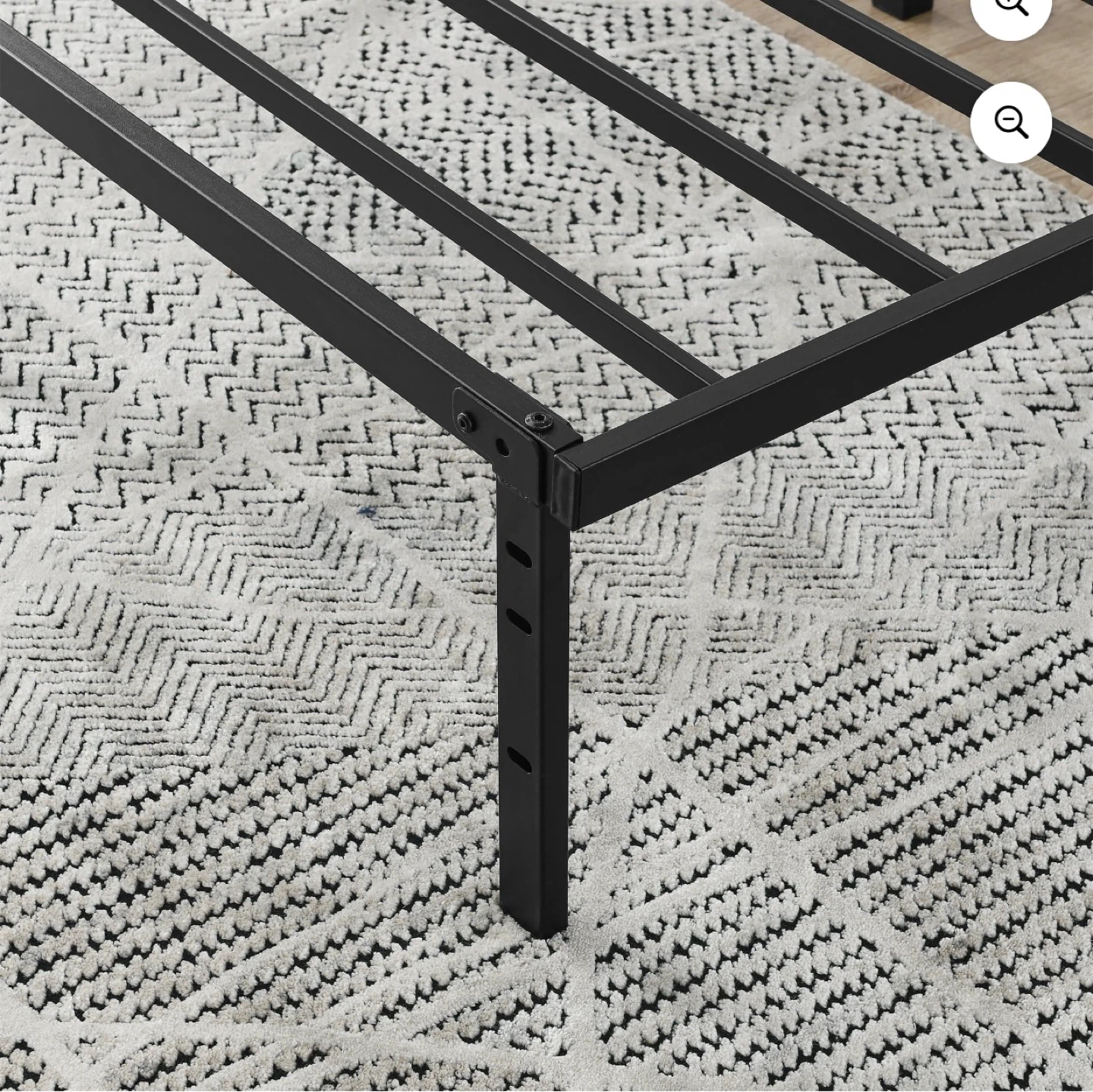 Full Slat Metal Bed Frame - photo 4