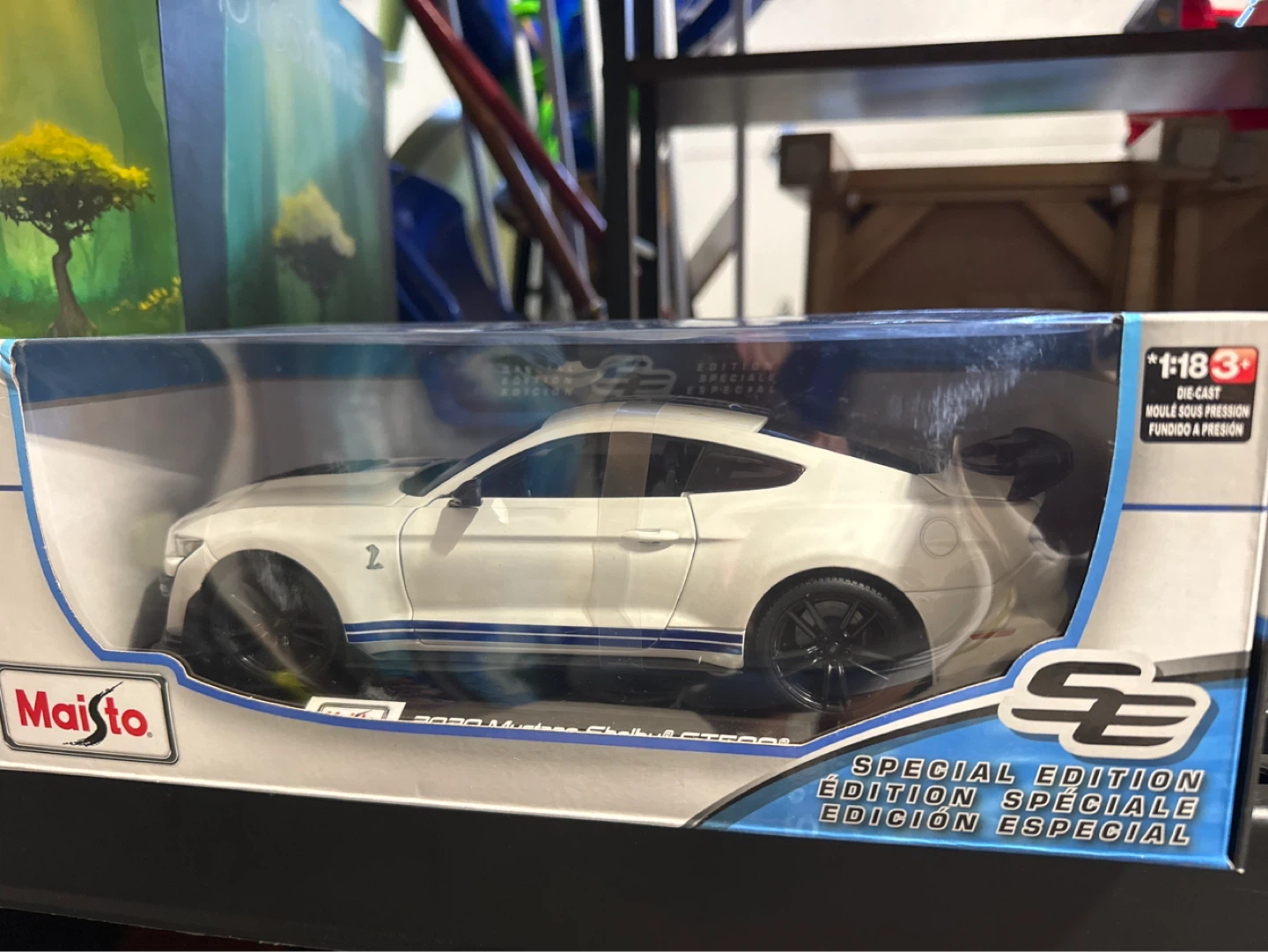 Maisto 1:18 Scale 2020 Mustang Shelby GT500 Special Edition