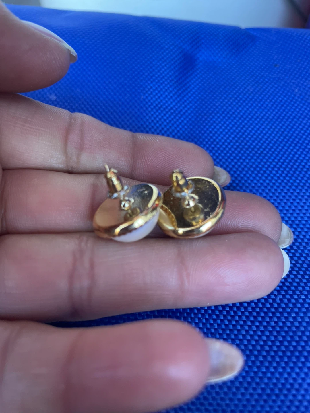 Brand new Vintage Faux Pearl Earrings 14kt Wires - photo 4