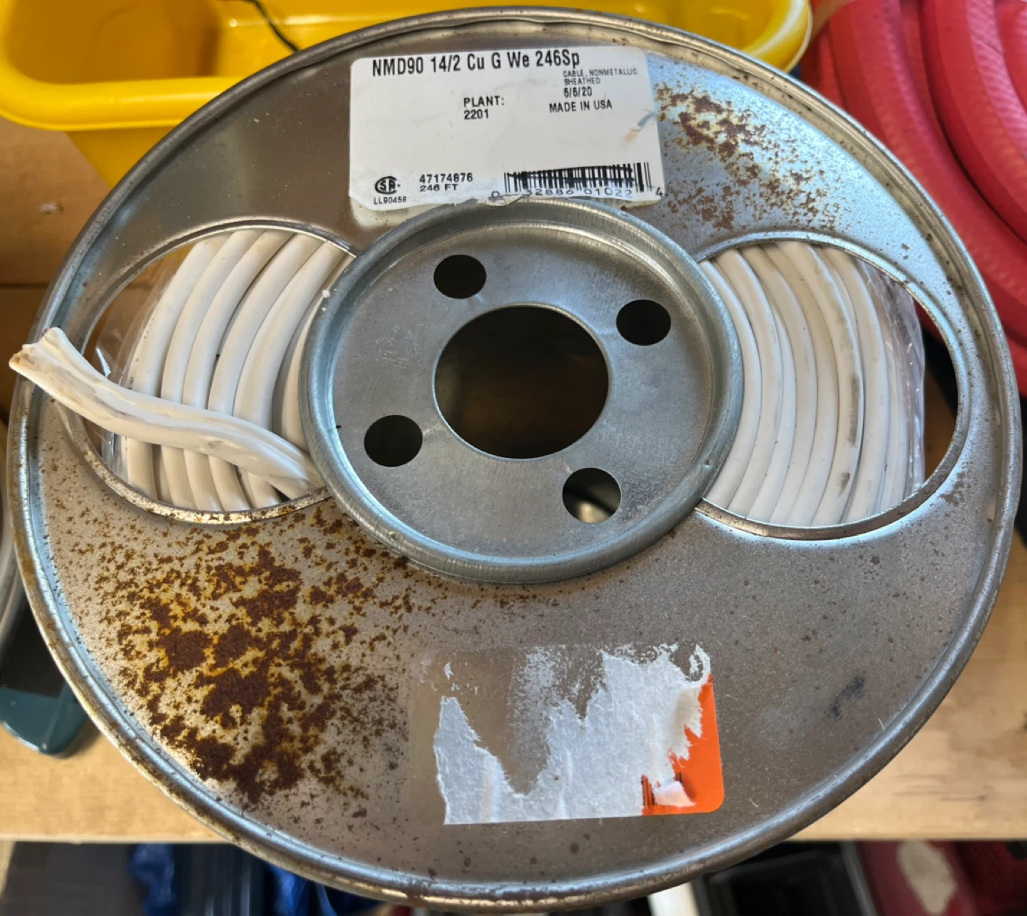 Brand New 14/3 NMD90 75M Romex SIMpull Electrical Wire - photo 3