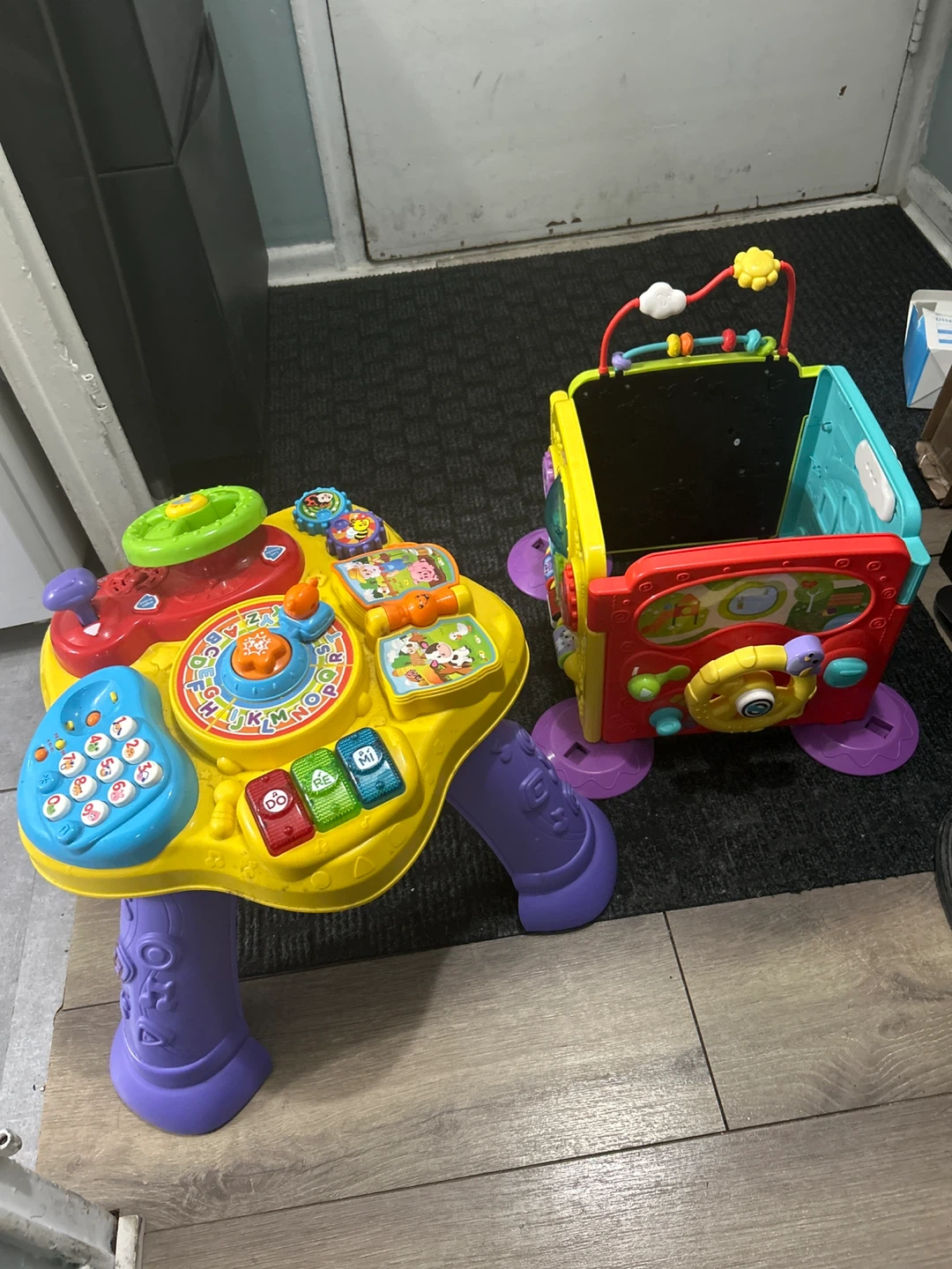 FREE VTech Learning Table and Walker Wagon