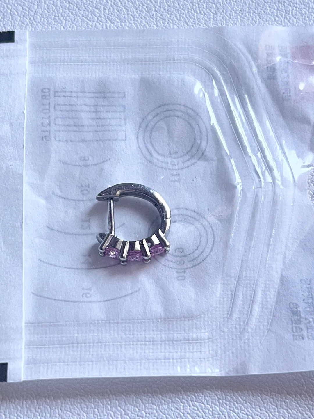 New Pink Gem Earring Set - photo 3