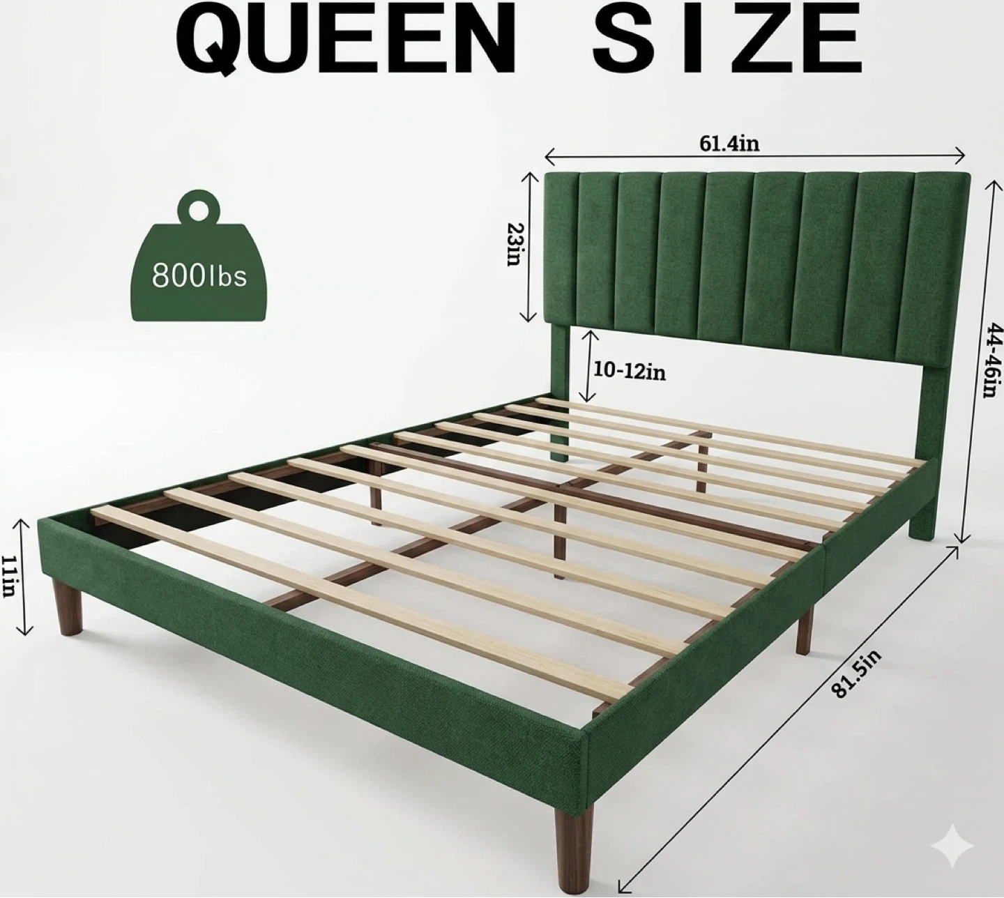 New bed frame in full / double, queen and king. - photo 3