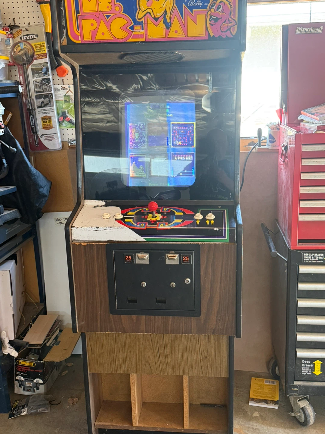 Ms. Pac-Man Bally Arcade Game