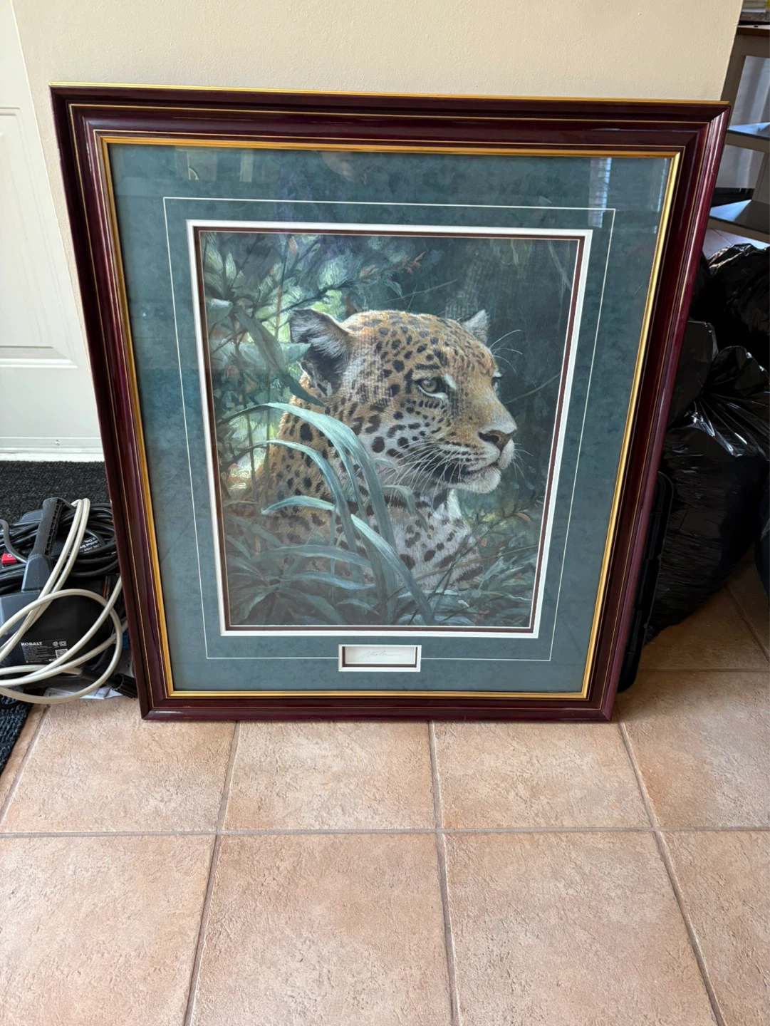 "Jaguar in Jungle" print by Robert Bateman