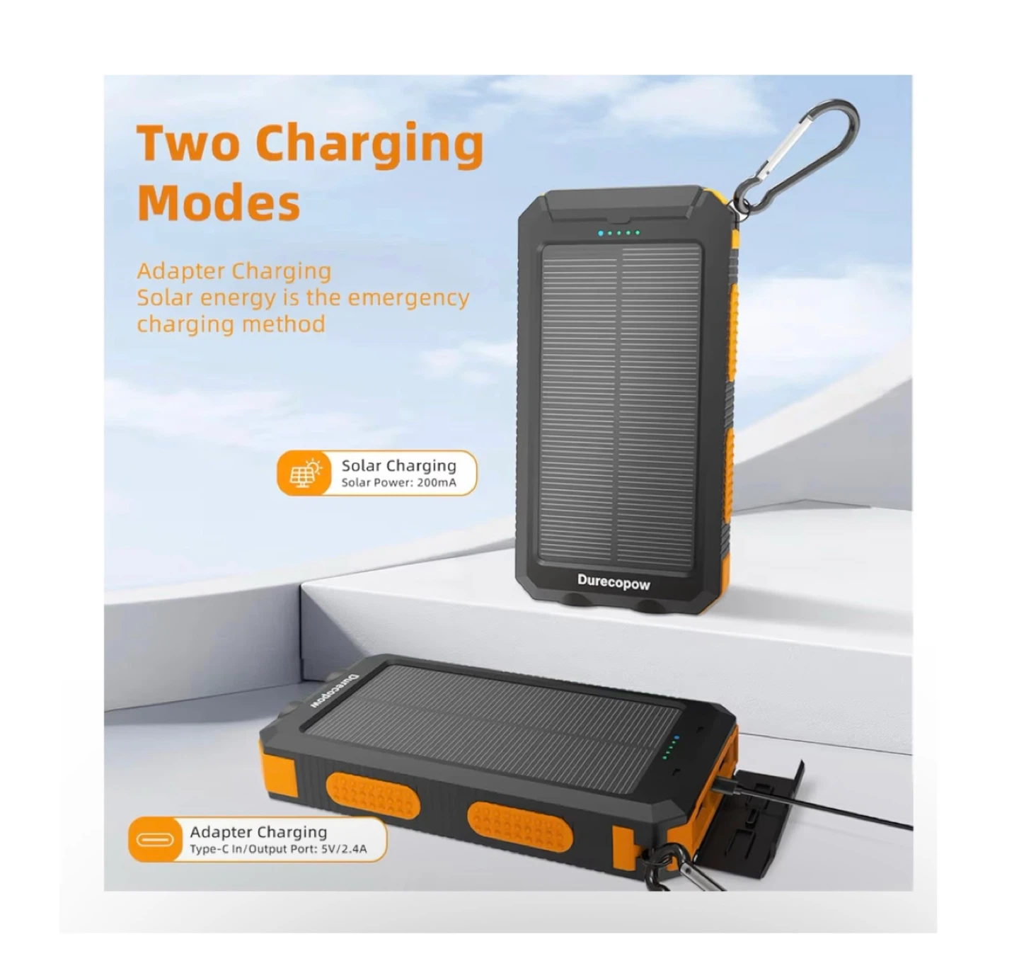 Brand new Solar Charger Power Bank 20,000mAh - photo 3