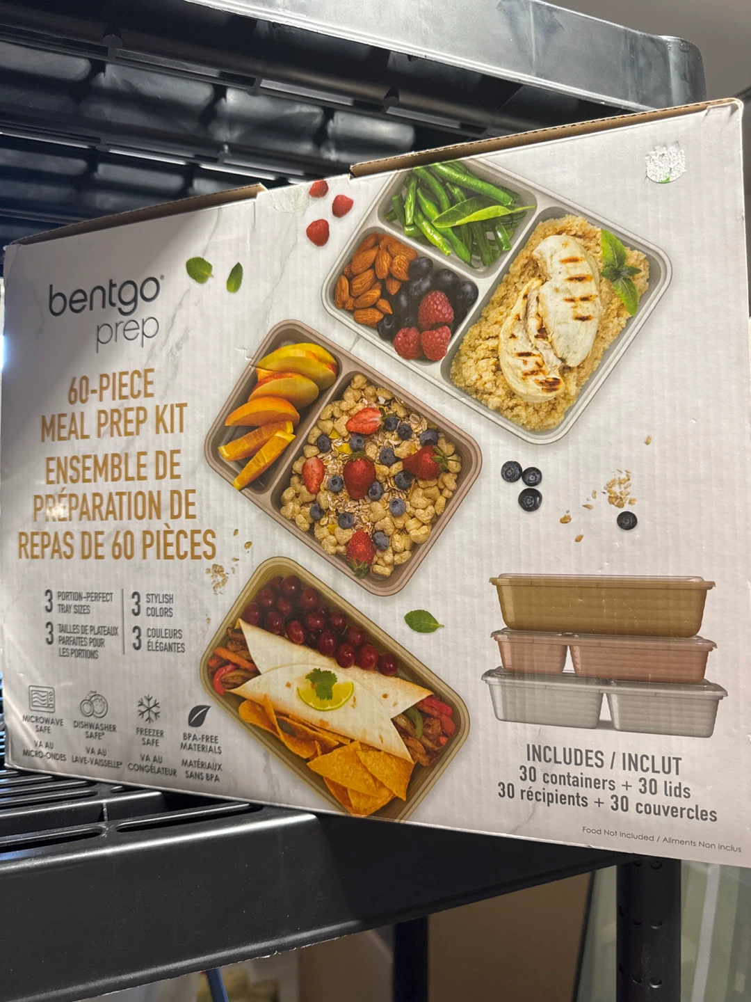 Bentgo Prep 60-Piece Meal Prep Kit