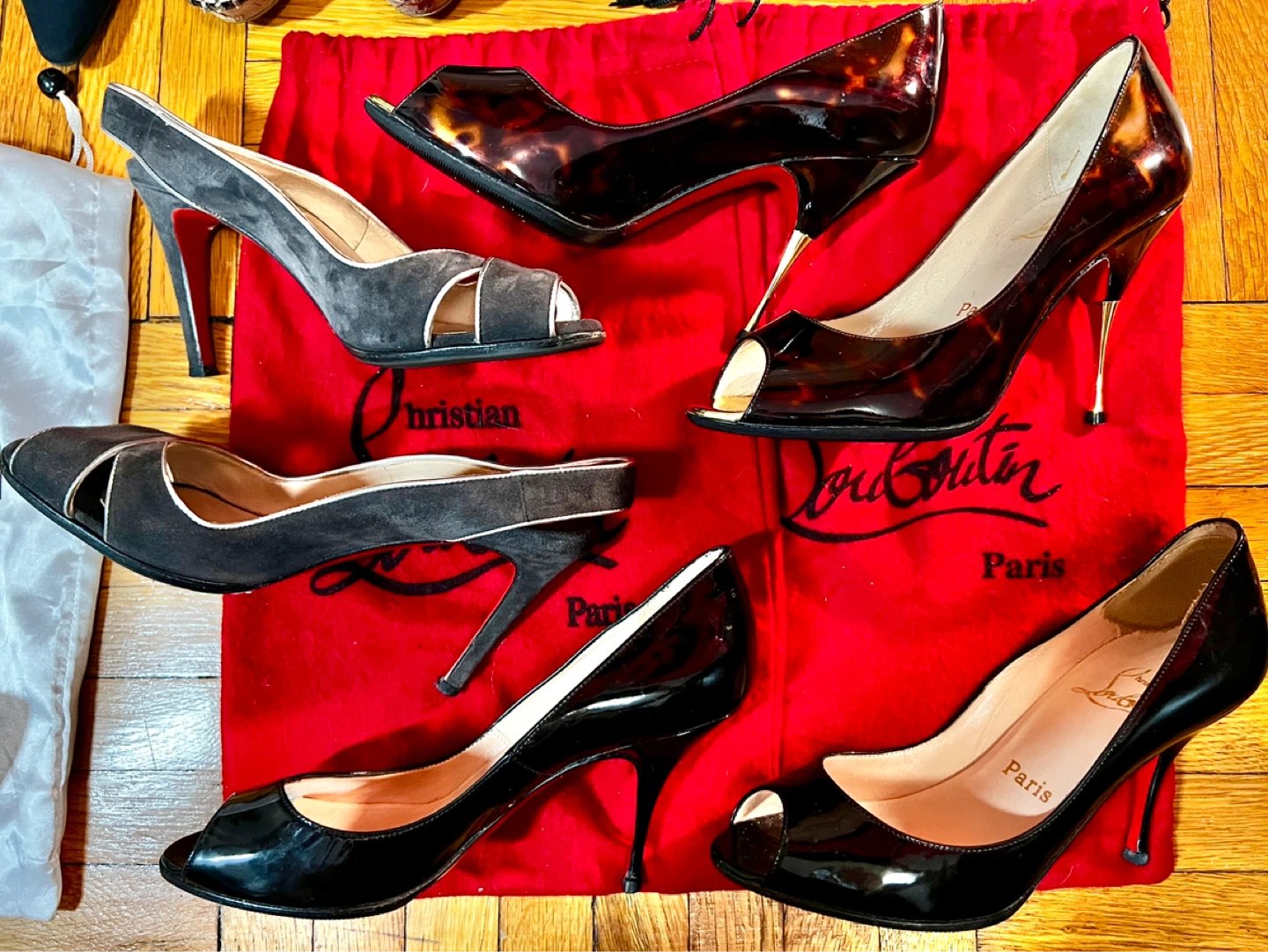 Luxury Designer Heels Bundle - 12 Pairs - Size 5.5 - photo 5