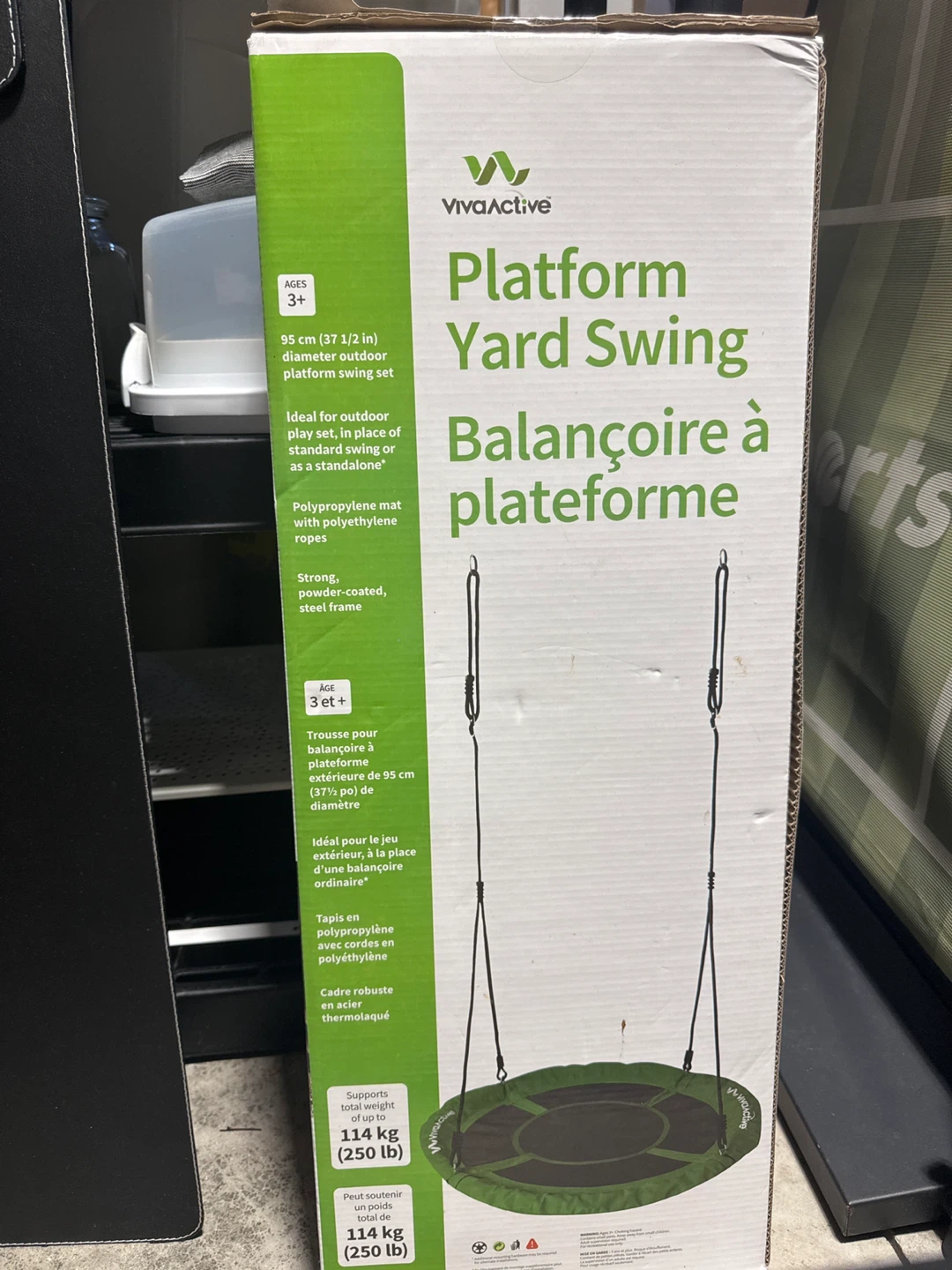 VivaActive Platform Yard Swing Set