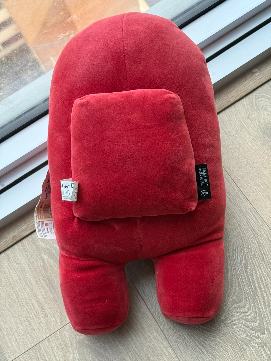 Among Us Red Crewmate Plush Toy - photo 2