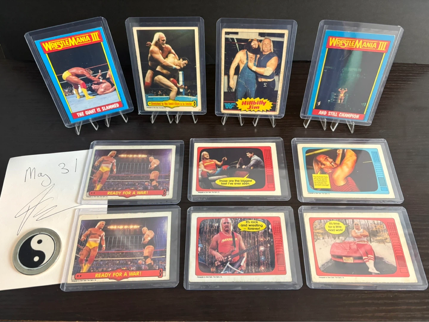 Hulk Hogan Trading Card Collection