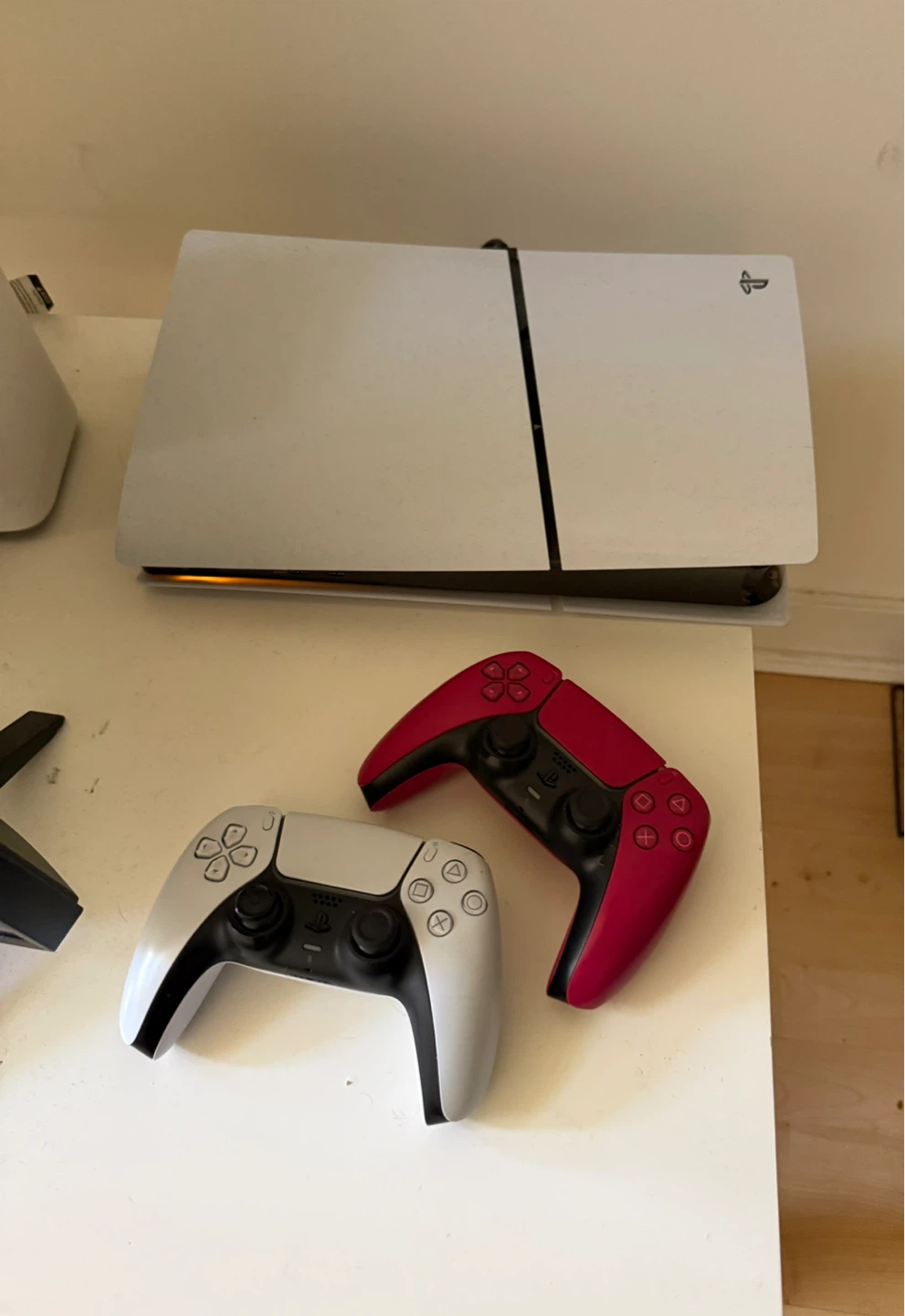 PlayStation 5 Console with Two Controllers