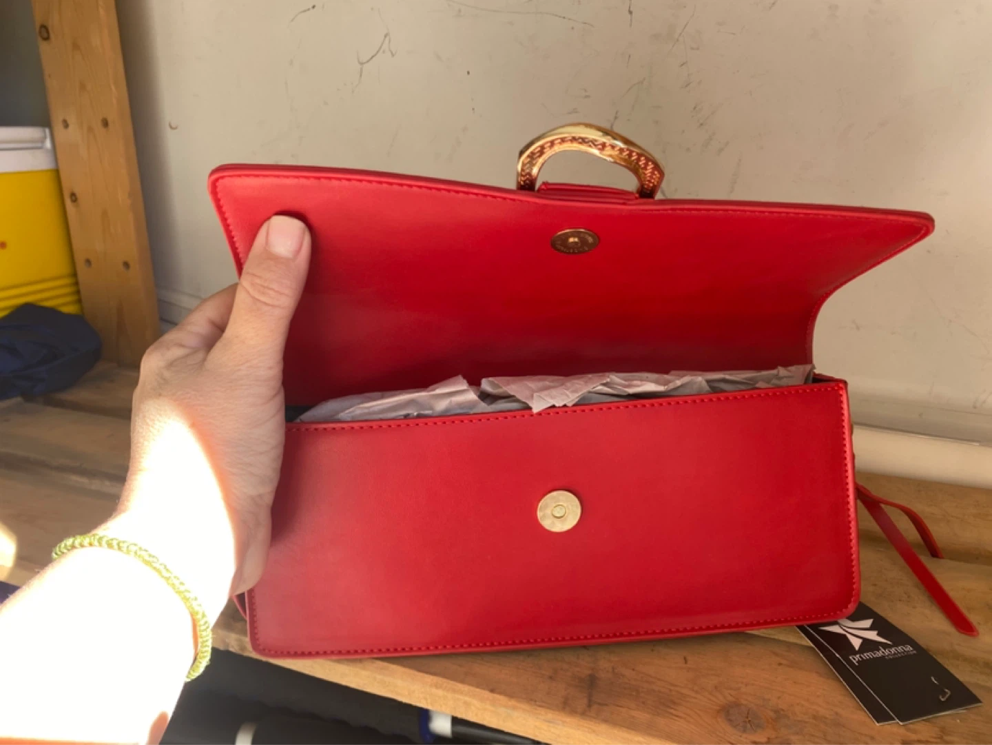 Primadonna Clutch Bag - Red - photo 2