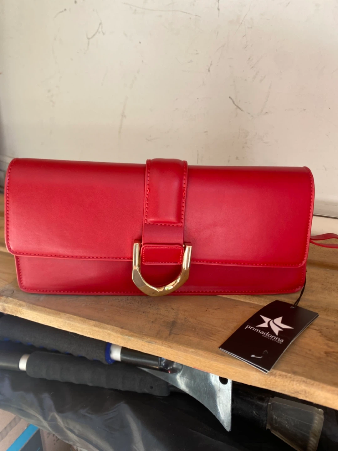 Primadonna Clutch Bag - Red
