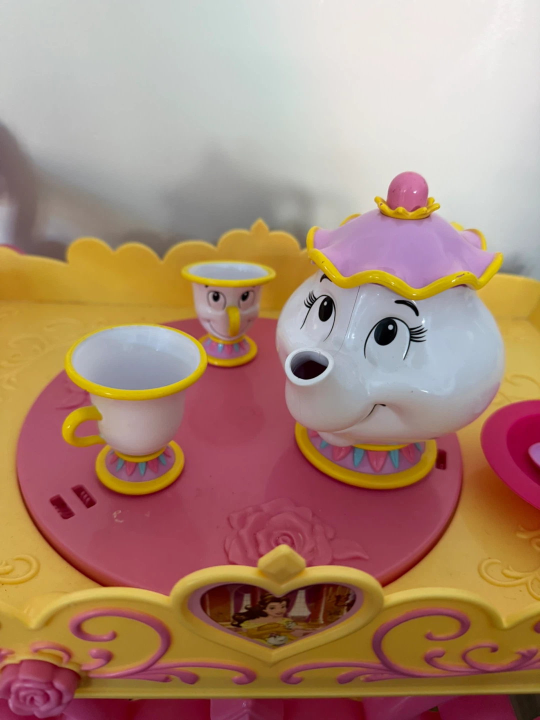 Disney Princess Beauty and the Beast Tea Cart Toy - photo 2