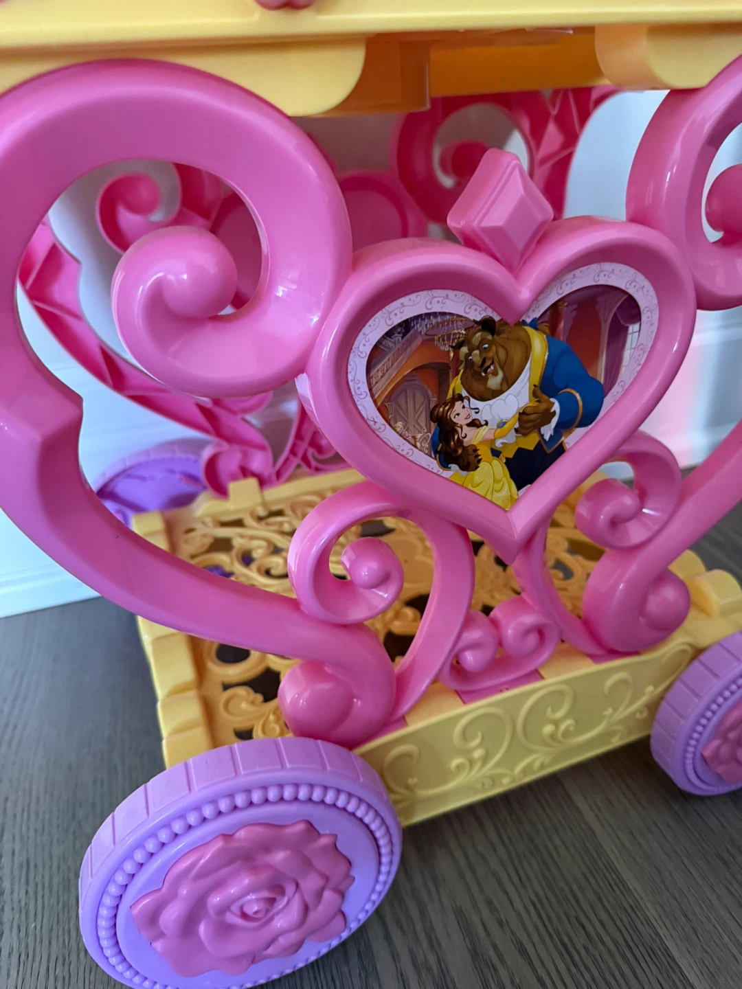 Disney Princess Beauty and the Beast Tea Cart Toy - photo 3
