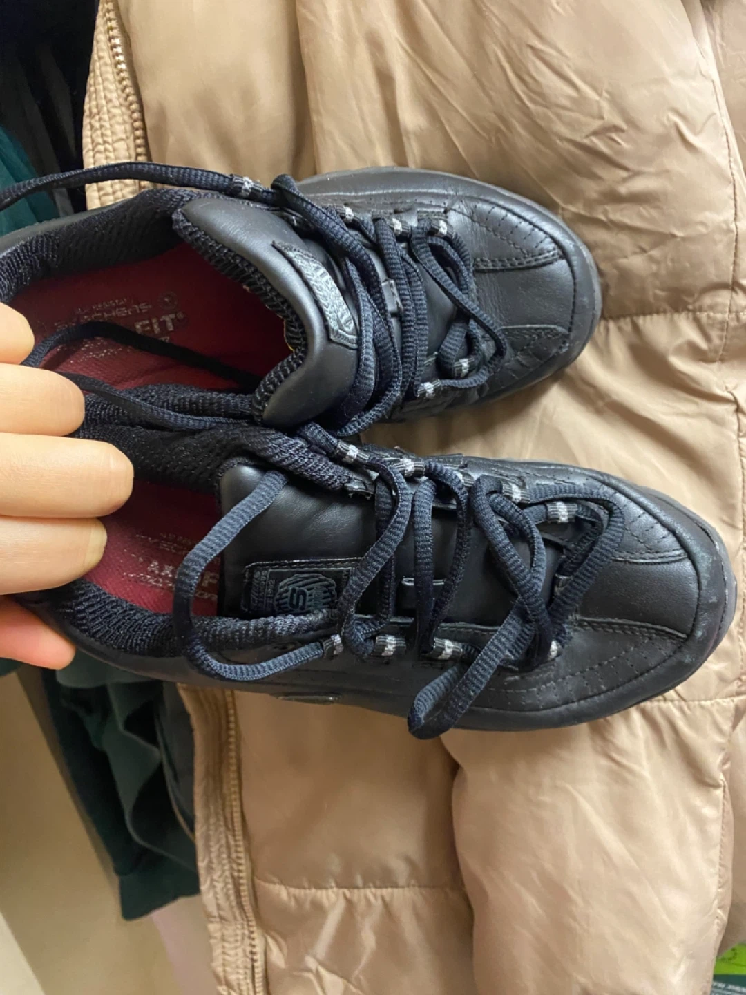 Skechers Work Slip Resistant Shoes Black