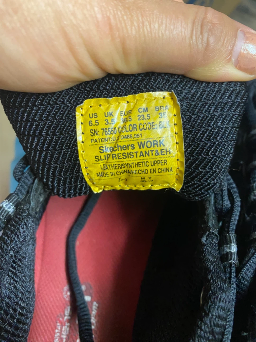 Skechers Work Slip Resistant Shoes Black - photo 5
