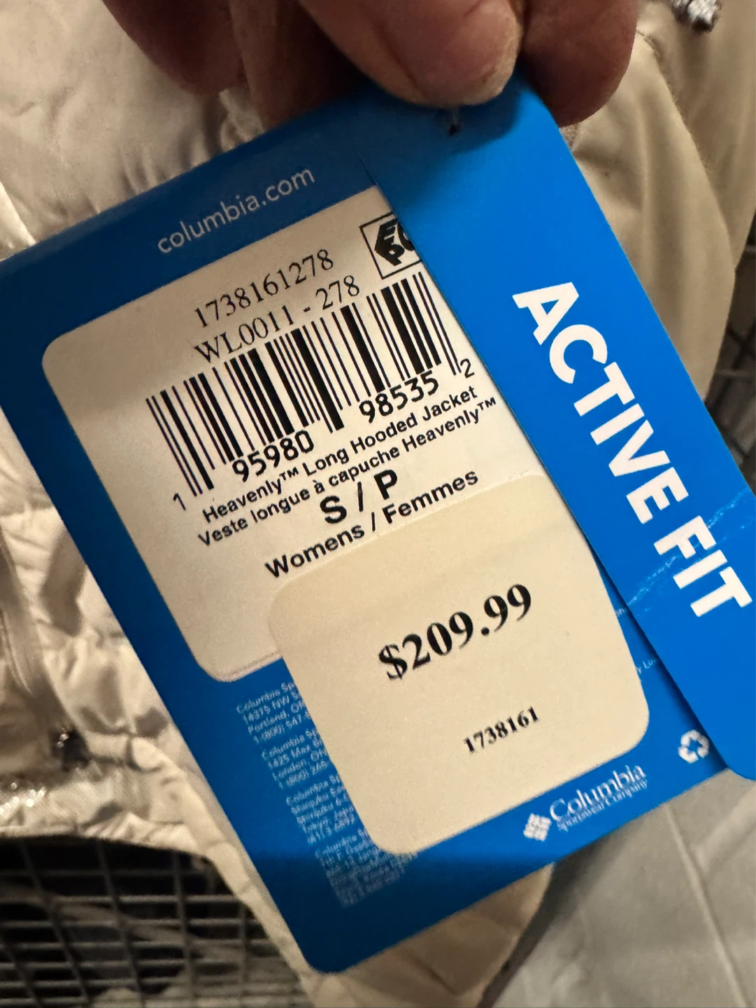 Columbia Heavenly Long Hooded Jacket Women's S/P - photo 2