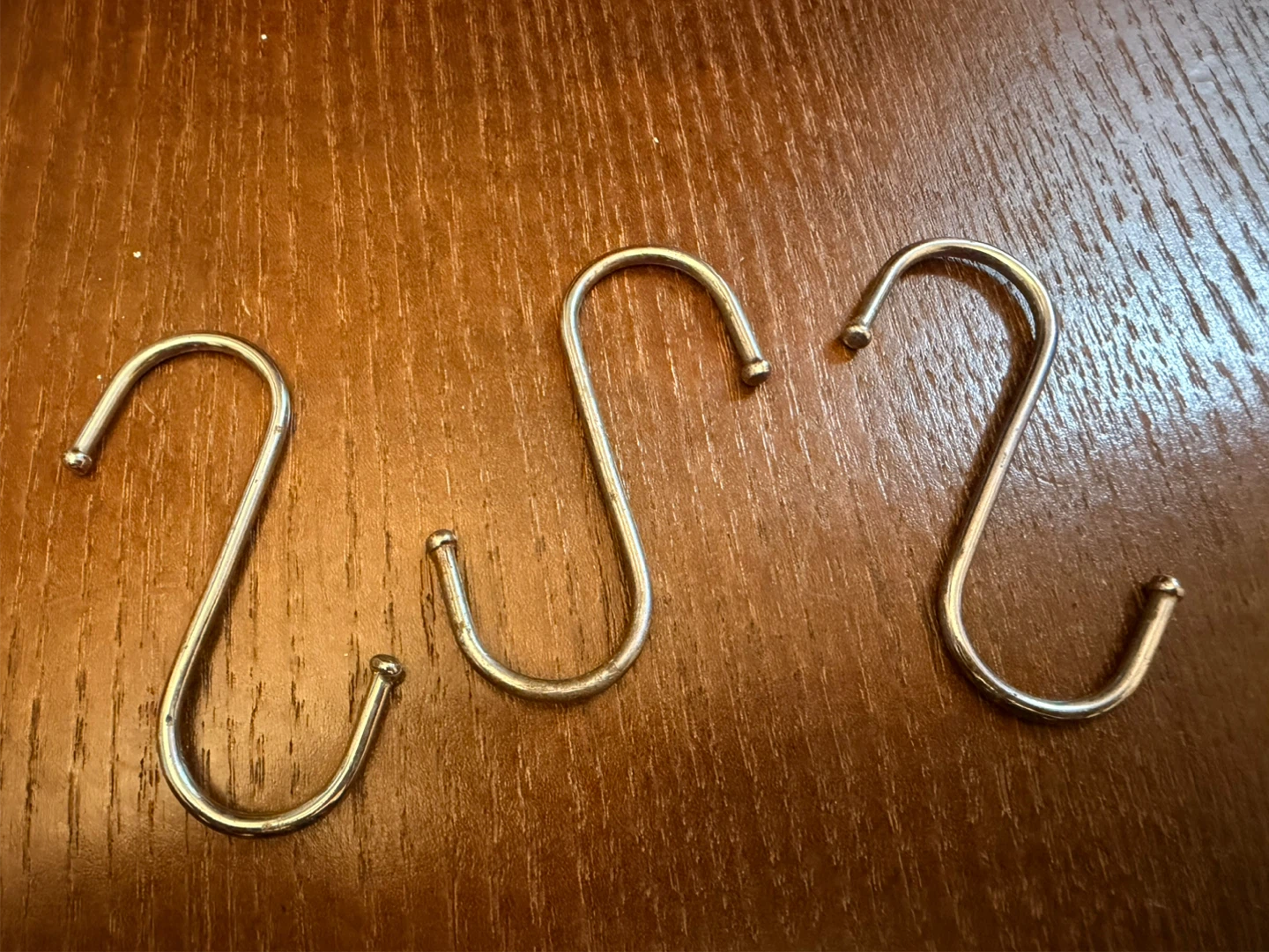 Set of 6 Metal S Hooks and Over-the-Door Hooks - photo 2