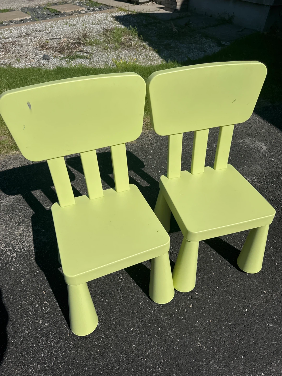 Set of 2 Children's Chairs