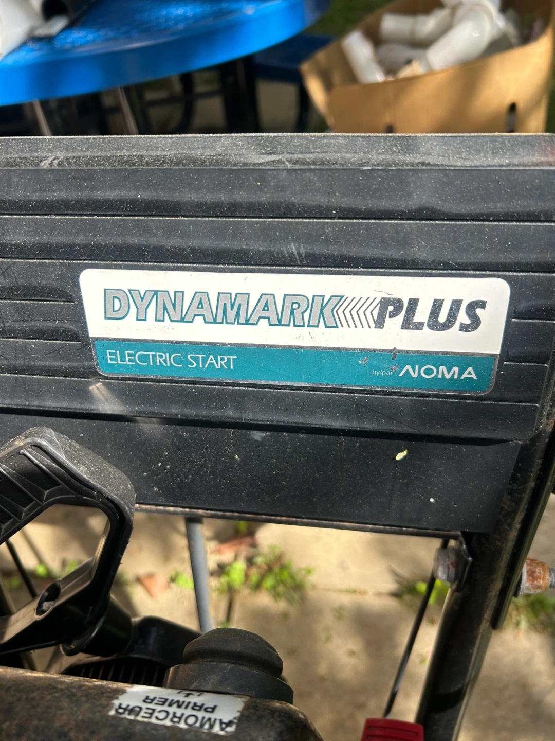 Dynamark Plus Snow King 8/26 Dual Stage Snowblower - photo 2