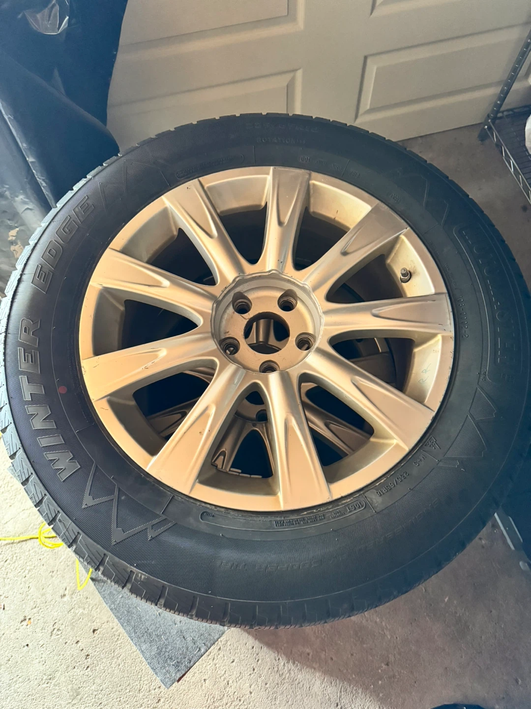 Winter tires and rims 18X8 - photo 5