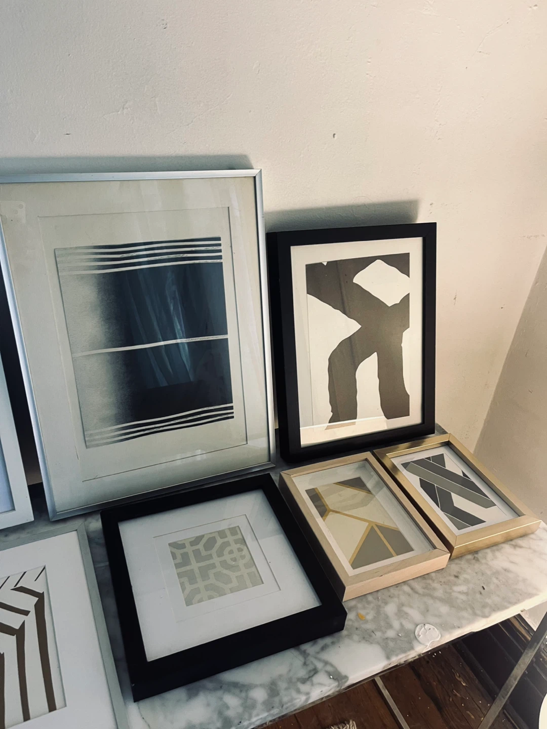 Minimalist Art Wall - 9 Framed Art pieces - photo 4