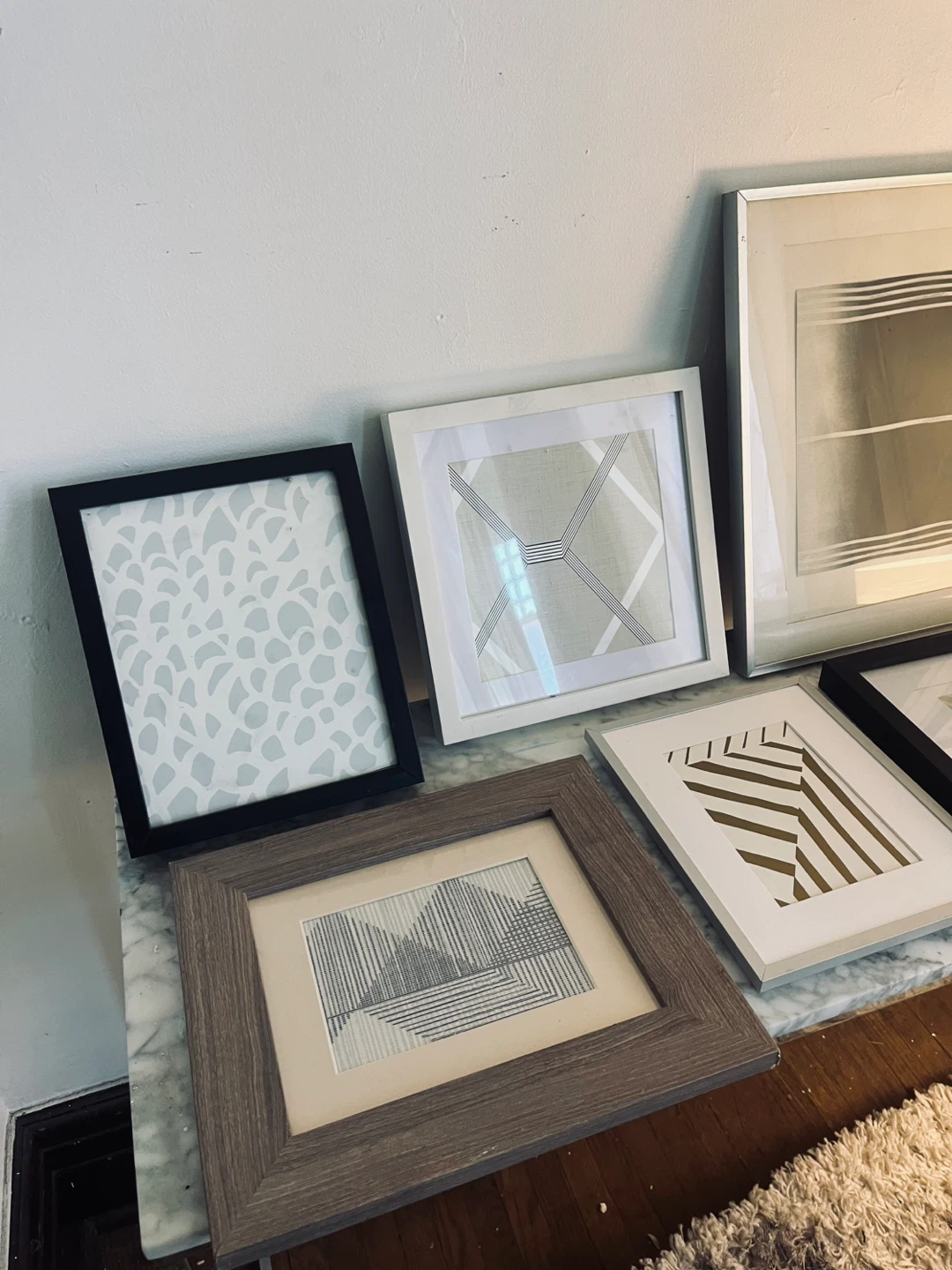 Minimalist Art Wall - 9 Framed Art pieces - photo 3