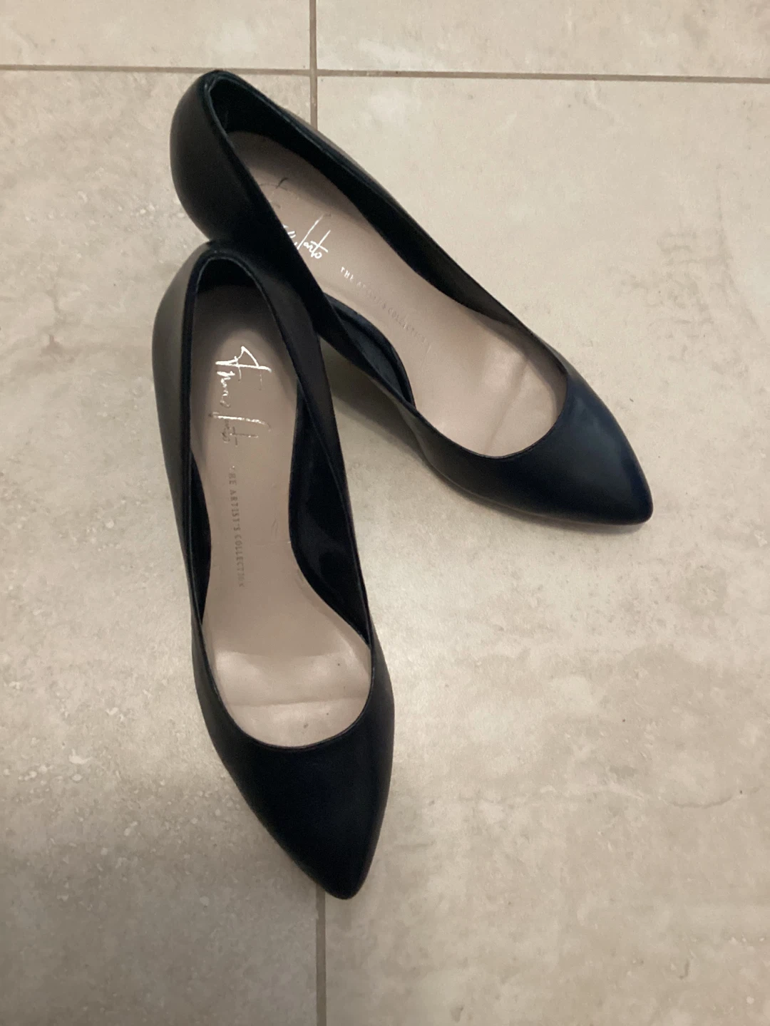 FRANCO SARTO LEATHER HEELS