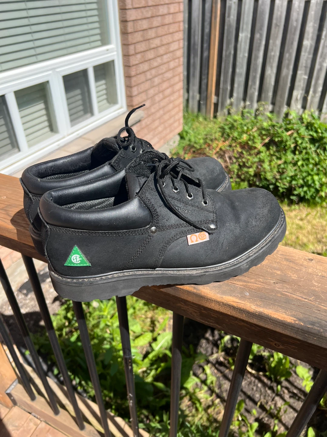 Mens steel toe boots size 11