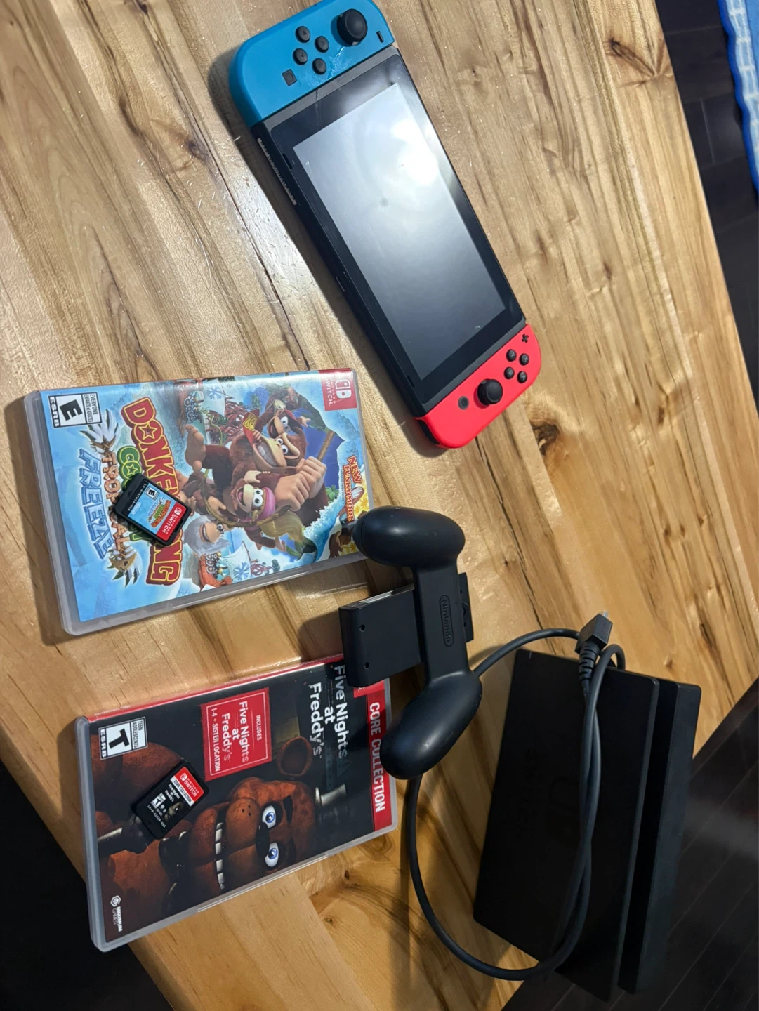 Nintendo Switch Console with Games and Accessories
