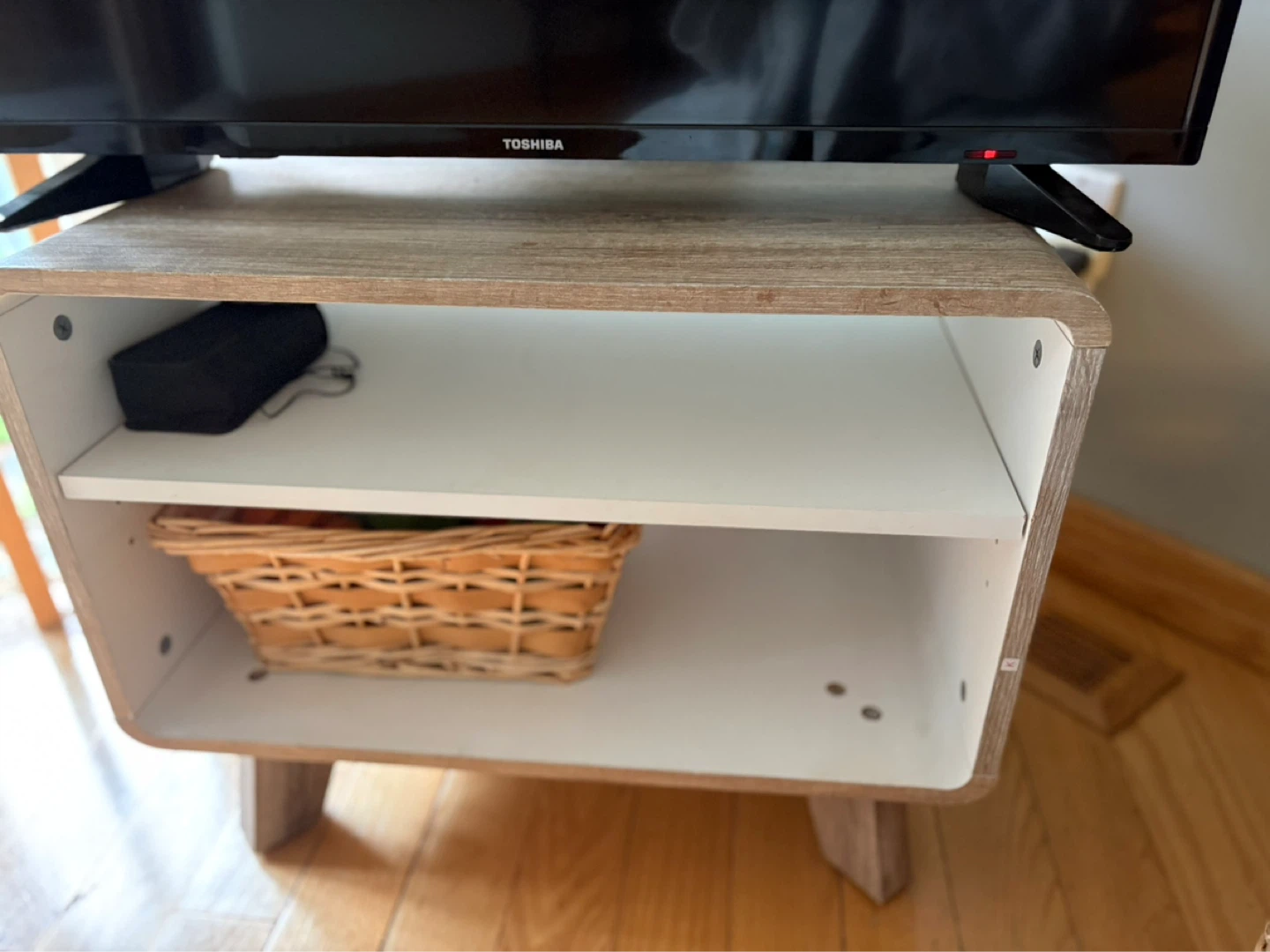 TOSHIBA TV Stand with Storage - photo 2
