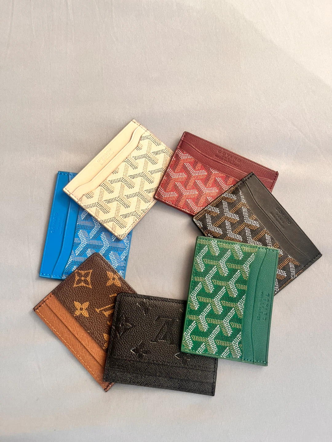Goyard& LV wallets