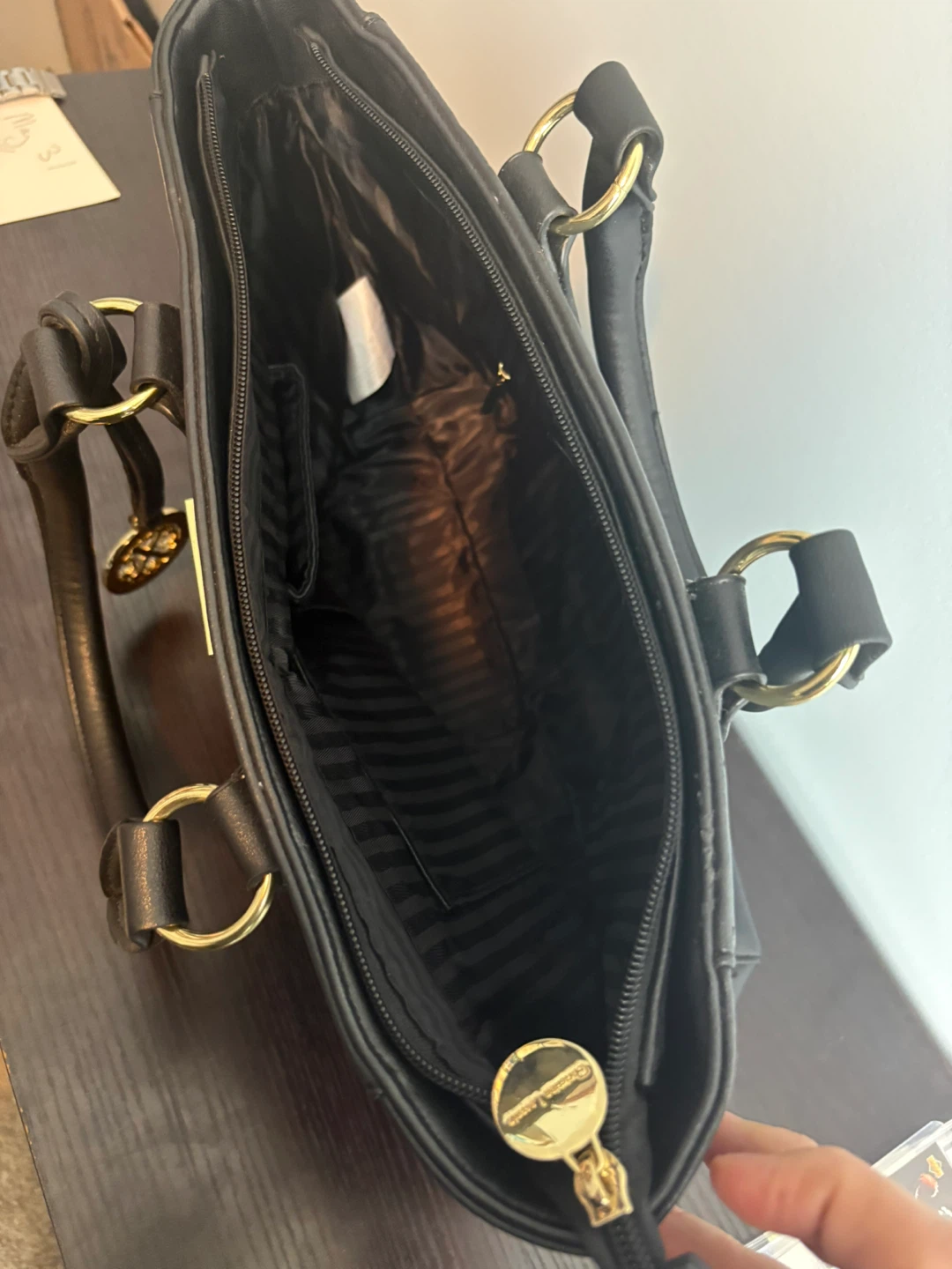 Christian Lacroix Black Tote Bag - photo 4