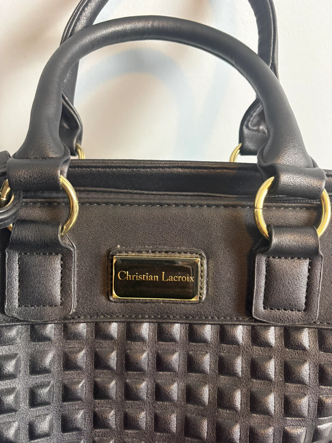 Christian Lacroix Black Tote Bag - photo 2
