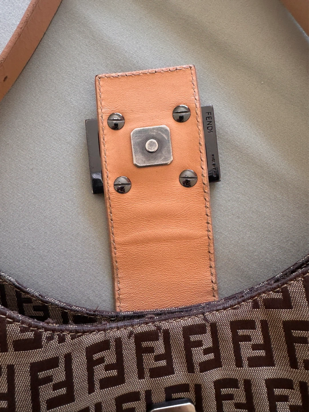 Fendi Zucca Print Shoulder Bag - photo 5