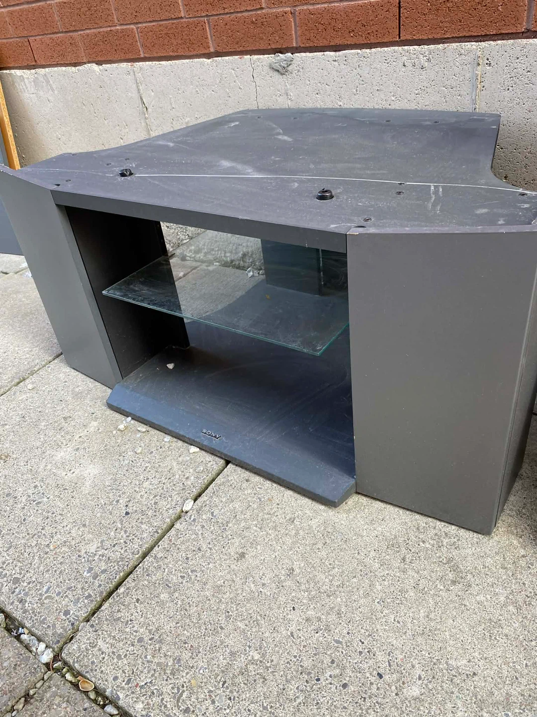 Sony TV stand good condition $15 - photo 4