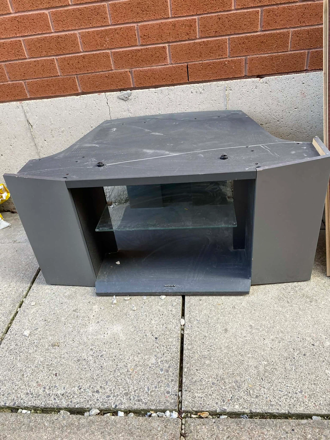 Sony TV stand good condition $15 - photo 2