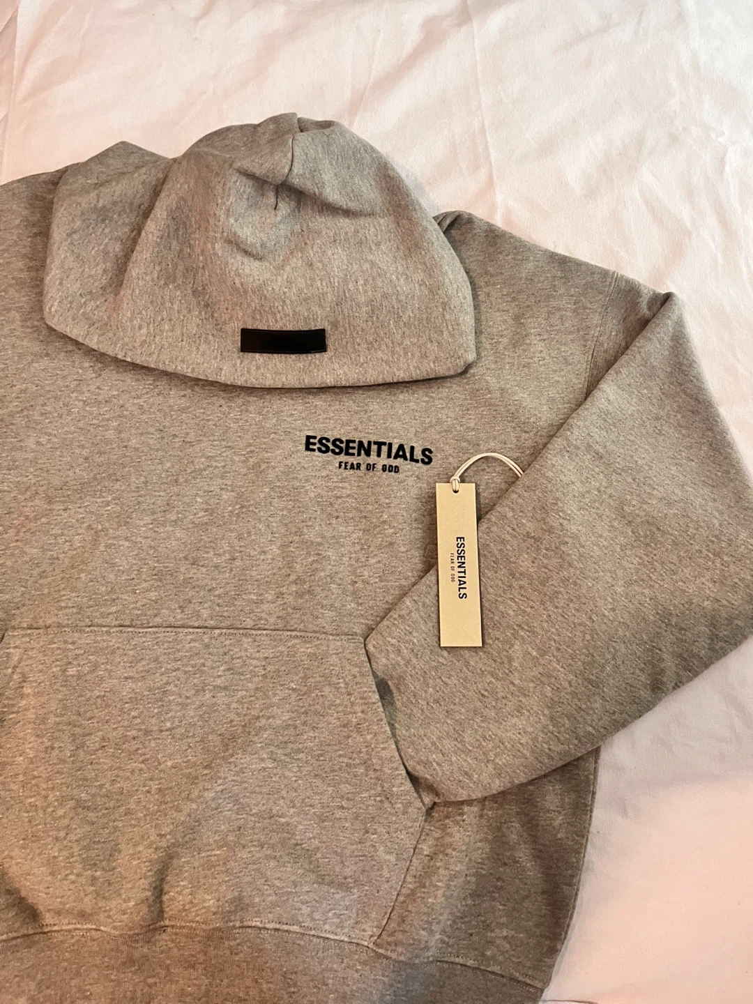 ESSENTIALS Fear of God Hoodie- Dark Oat - photo 3