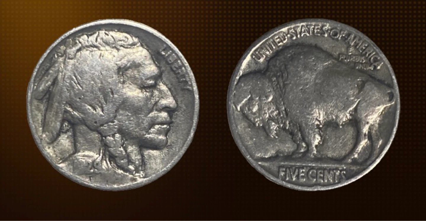 Buffalo Nickel Five Cents Coin