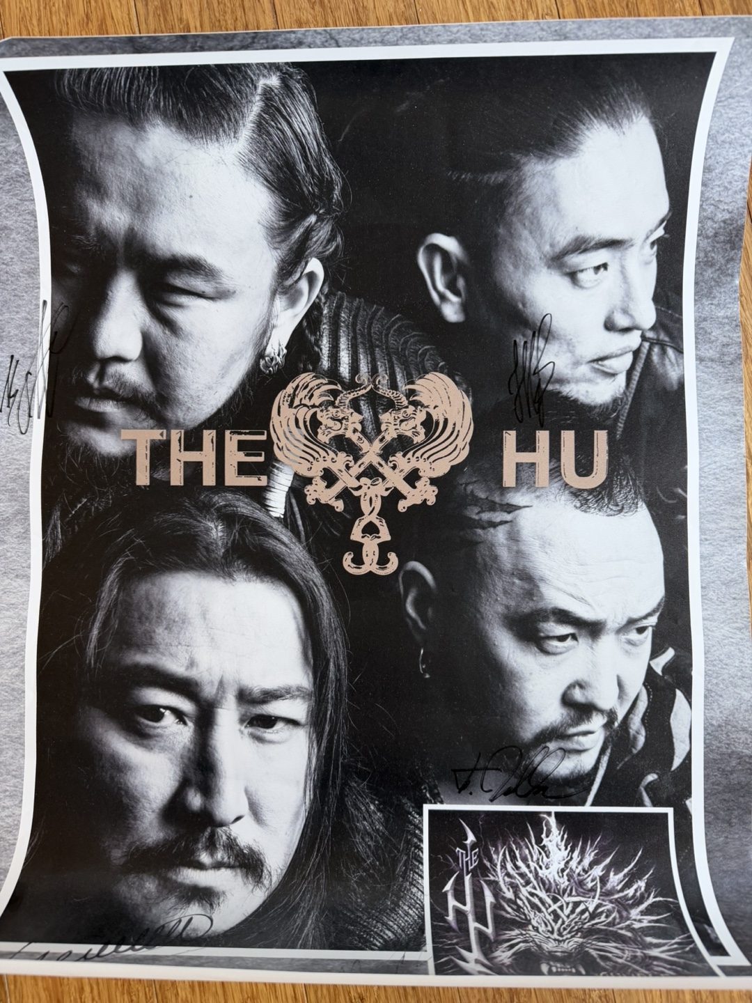 The Hu Signed Poster - photo 3