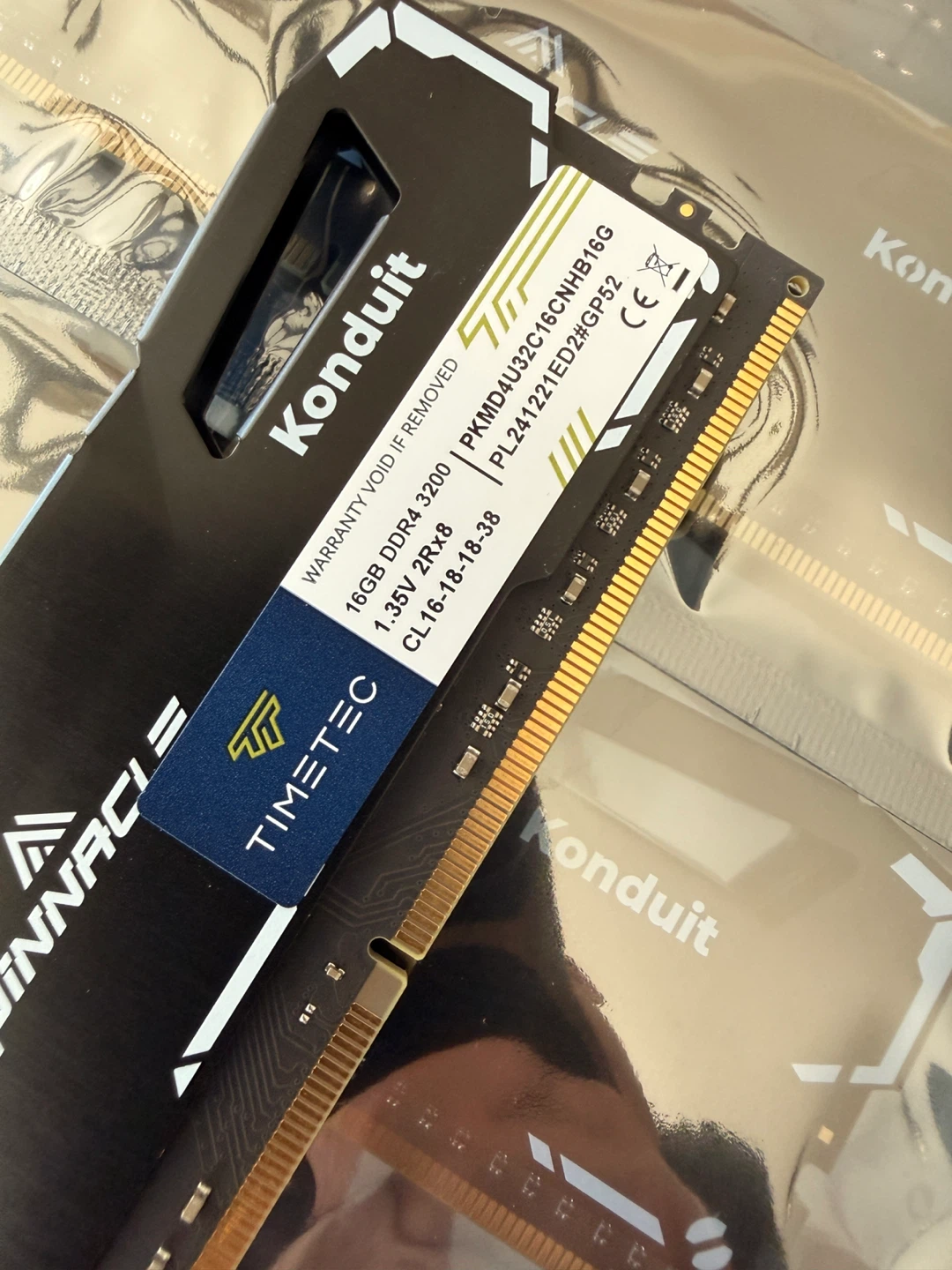 Pinnacle Kondult 64GB(4x16GB) DDR4 3200MHz CL16 RAM - photo 3