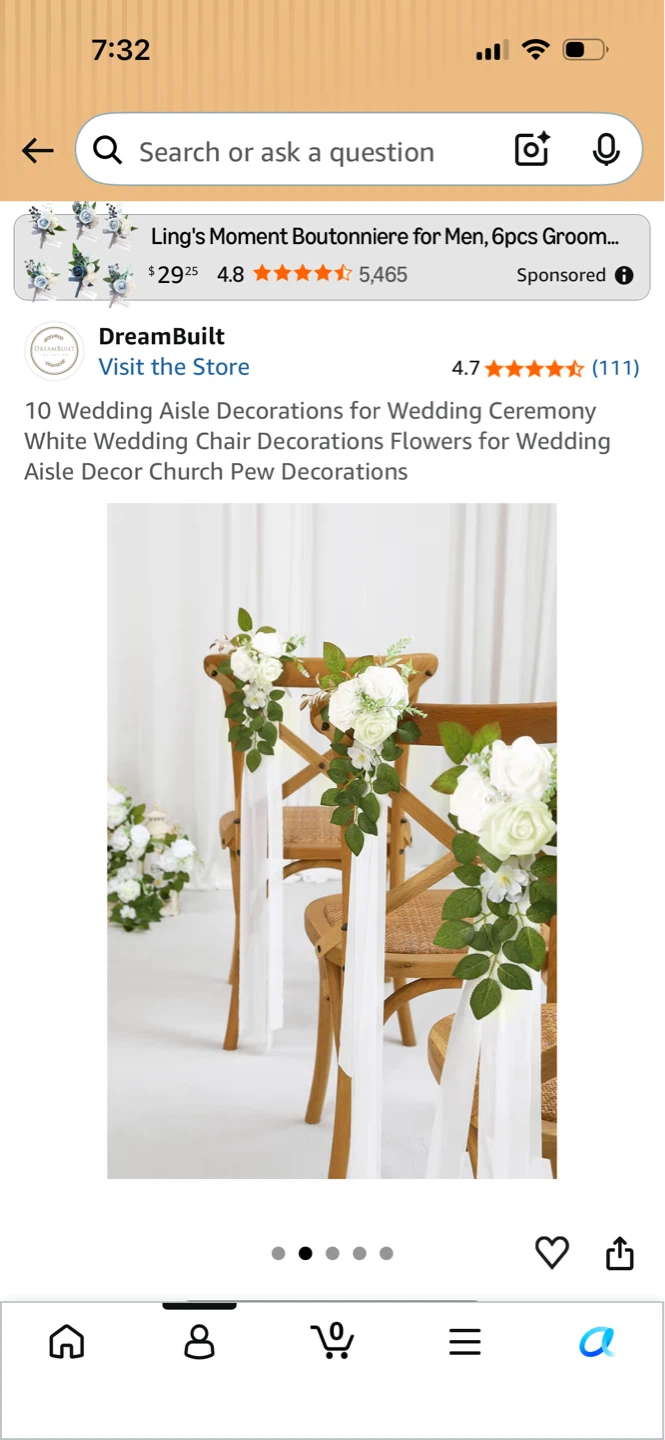 Wedding Aisle Decorations for Wedding Ceremony! - photo 2
